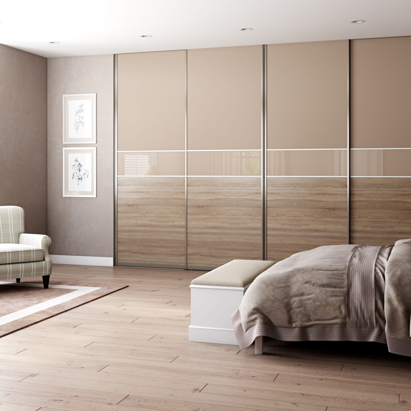 Sliding Wardrobe Doors by Interior Door Systems Ltd