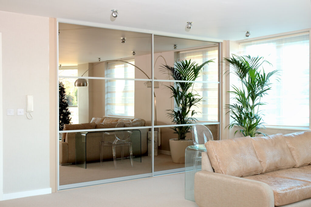 10 Stylish Designs for Mirrored Wardrobe Doors