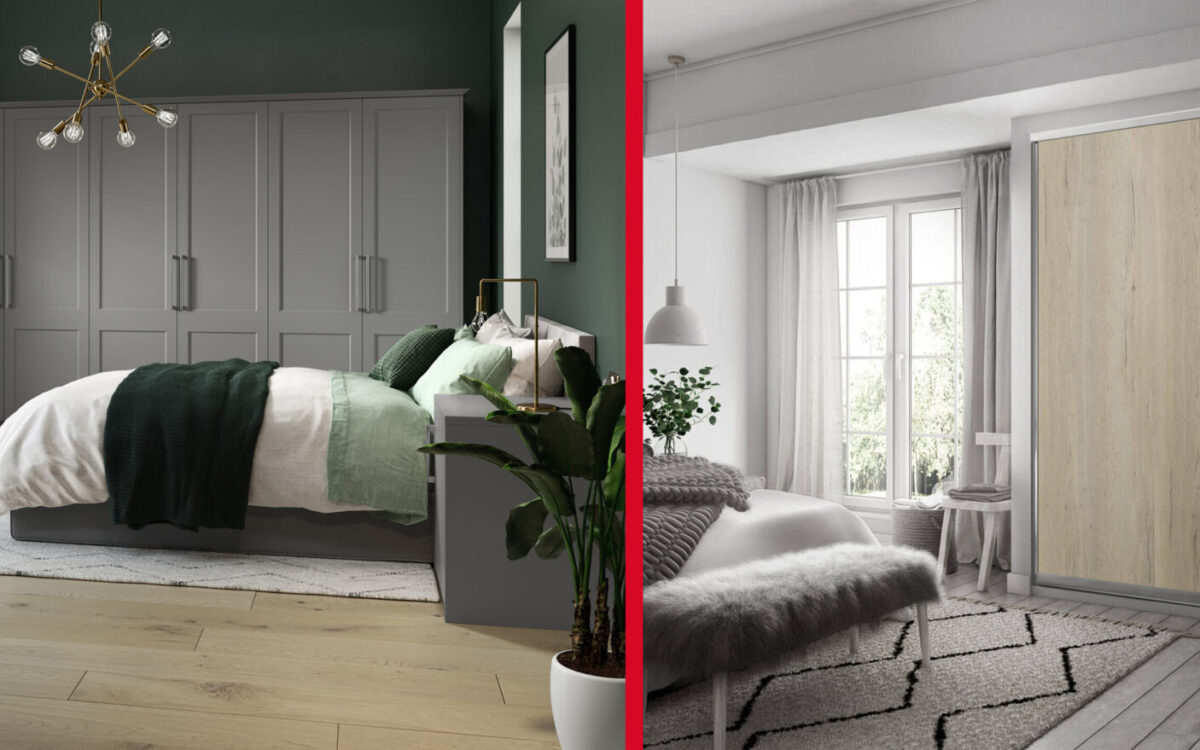 Hinged wardrobe doors vs Sliding Wardrobe Doors