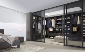 tinted glass panels sliding wardrobe doors